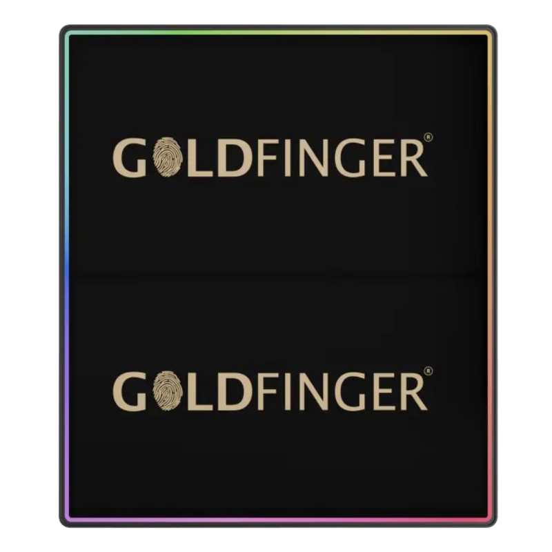 27" Touch Dual Monitor with LED by Goldfinger front view