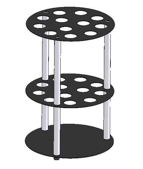 P-9 Round Cue Stand