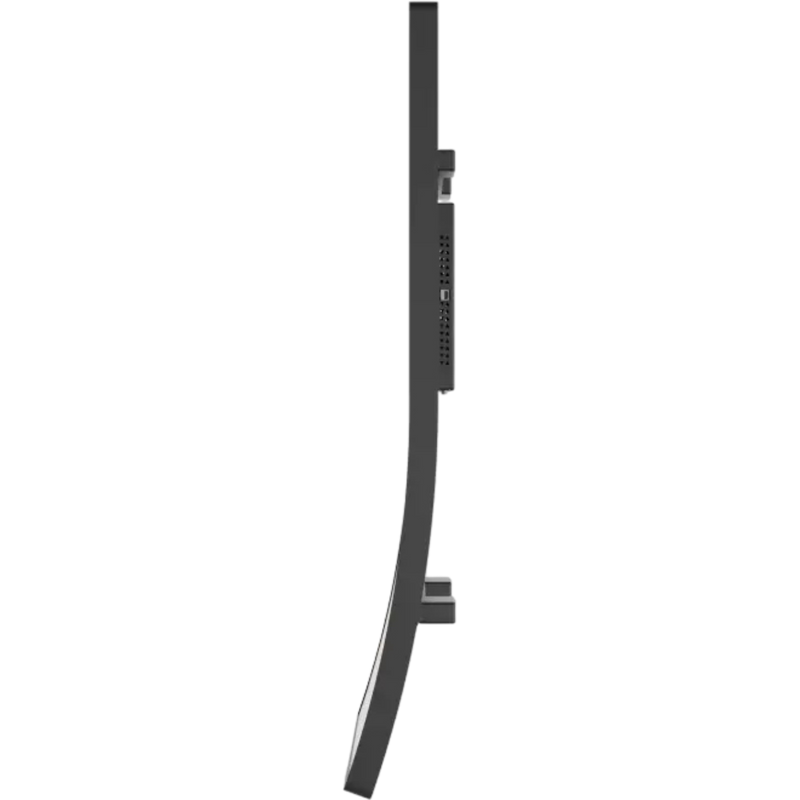 43" Touch J-Curve Monitor with LED by Goldfinger side view