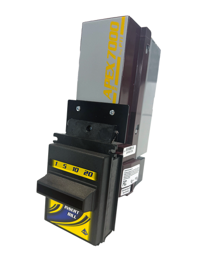 Pyramid Apex 7402-UB3 bill acceptor with VFM bezel
