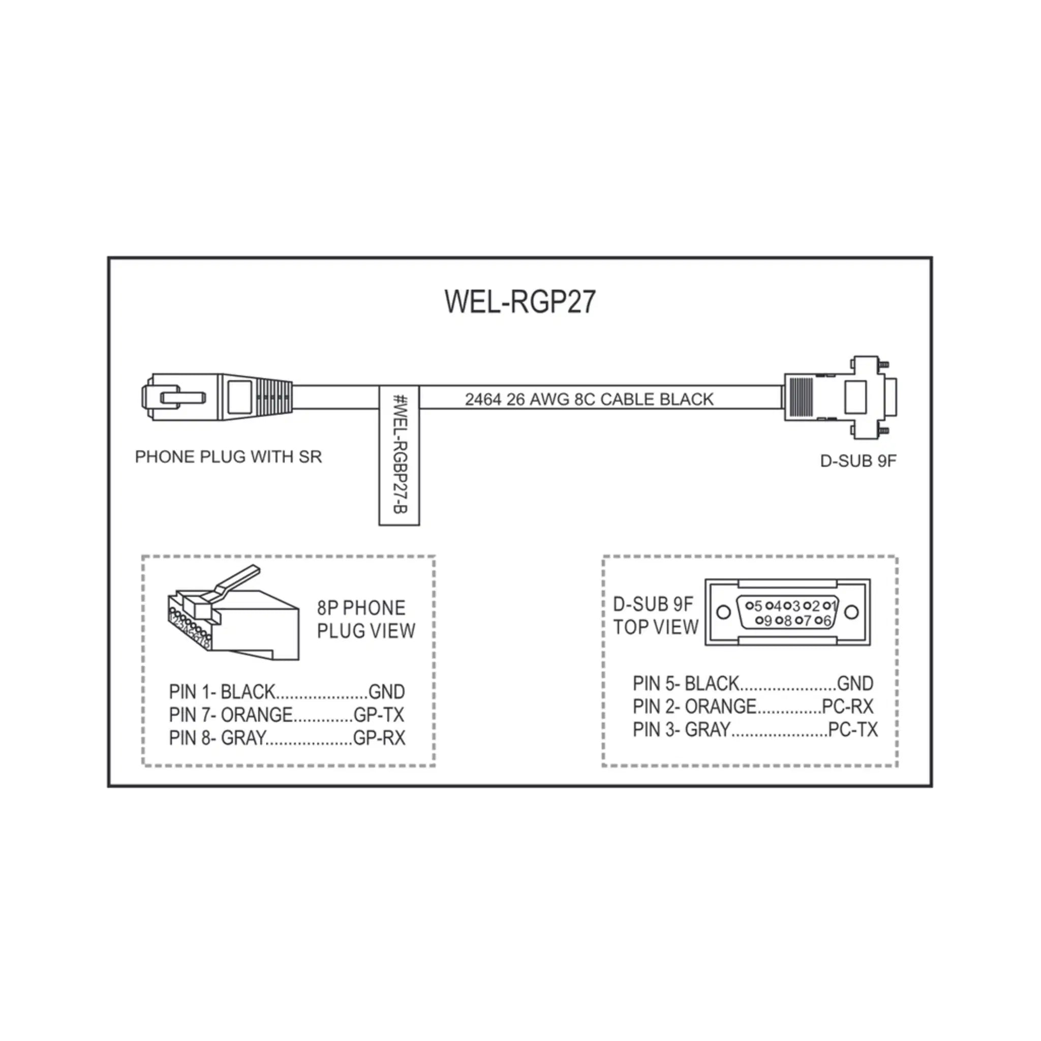 ICT WEL-RGP27 Cable