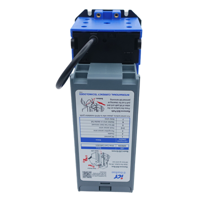 ICT V6E-33F0M-USD4-T# Bill Validator 24V MDB 300 Bill Stacker Fitted Bezel back view