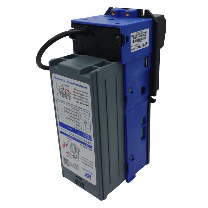 ICT A6E-23NCP-USD4 Bill Acceptor 12V 300 Stacker USD Downstack Bezel back view
