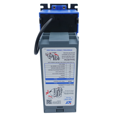 ICT A6E series bill acceptor, rear view