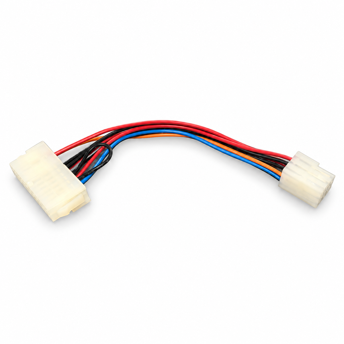ATX to harness adapter, 20/24-pin ATX connector to 9-pin Molex-style harness connector