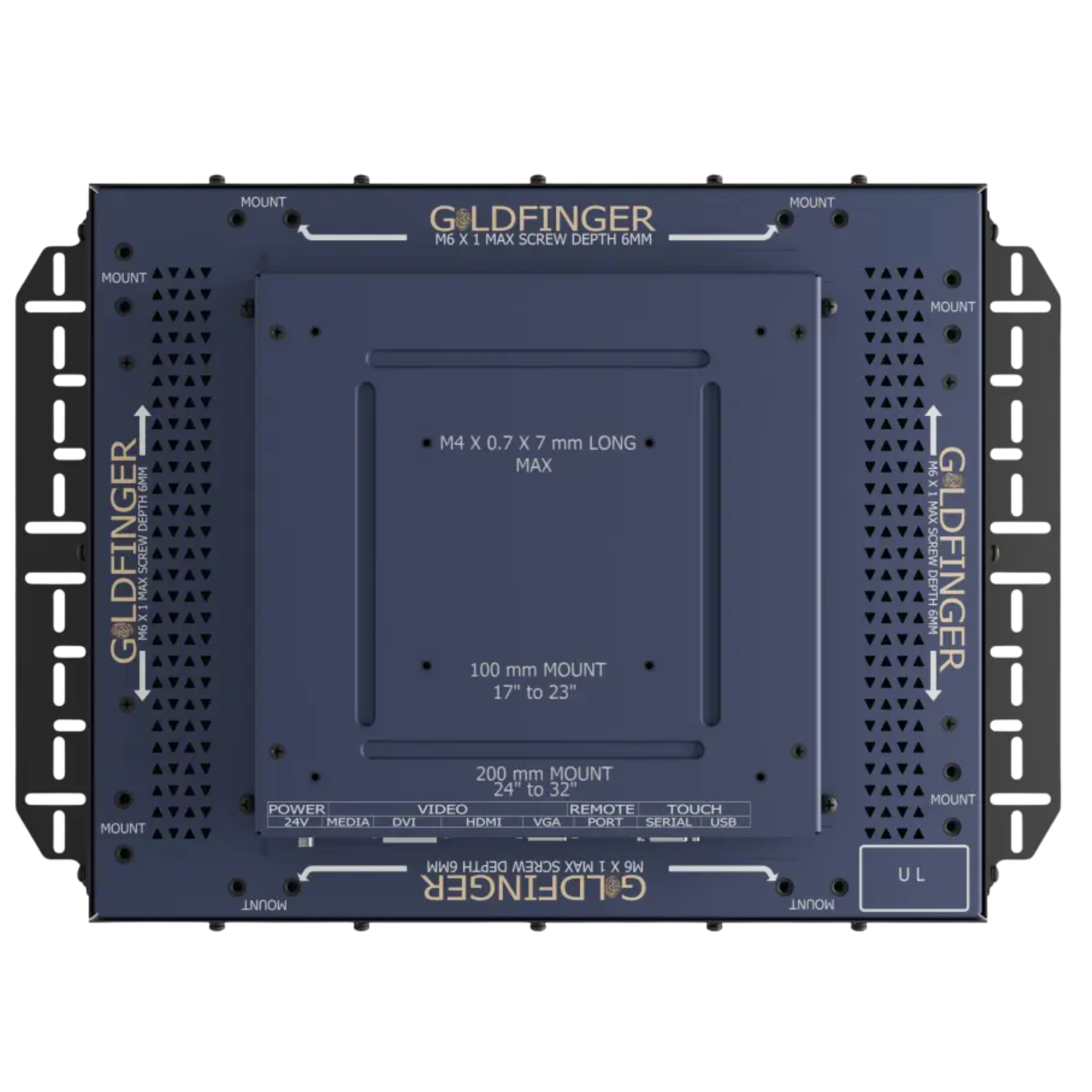 19" Touch Monitor by Goldfinger