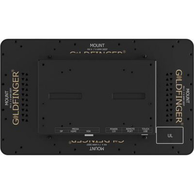 15.6" Touch Monitor by Goldfinger back view