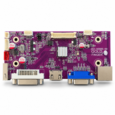 Goldfinger 202-00006-00 24V AD controller board with DVI, HDMI, VGA, USB and RJ-style jack