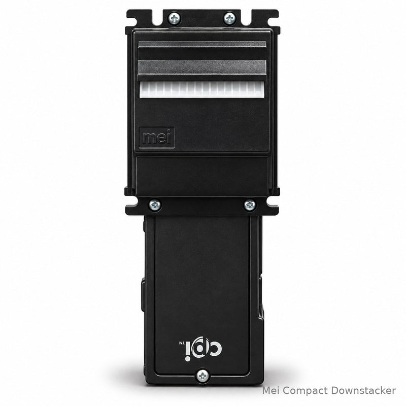 MEI Talos compact downstacker bezel 8 - front