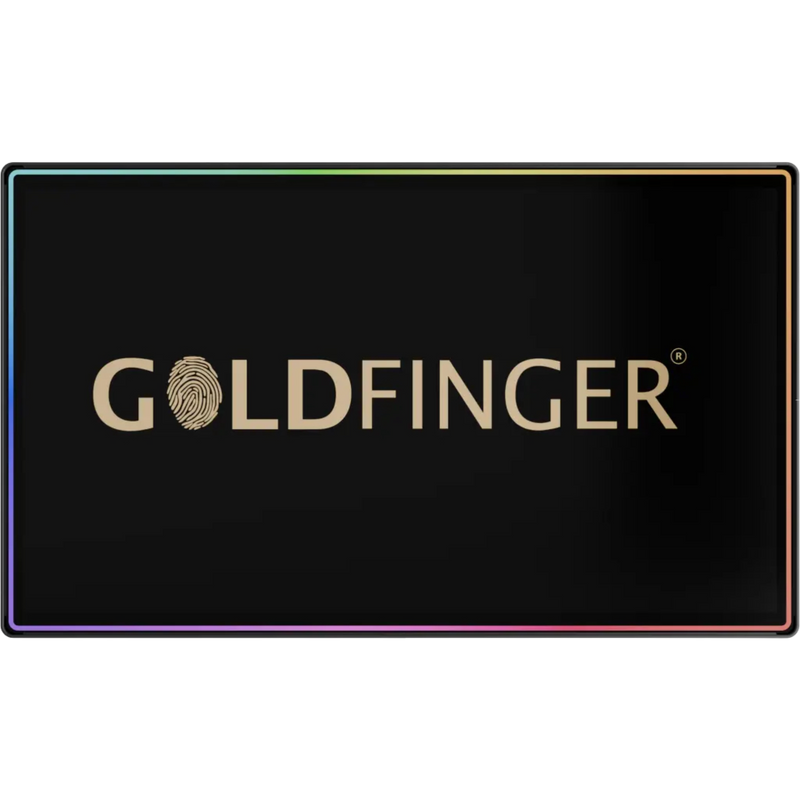 43" Touch Flat Monitor with LED by Goldfinger front view