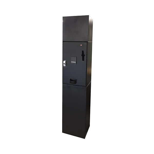 AC201 shown with optional vending base and header