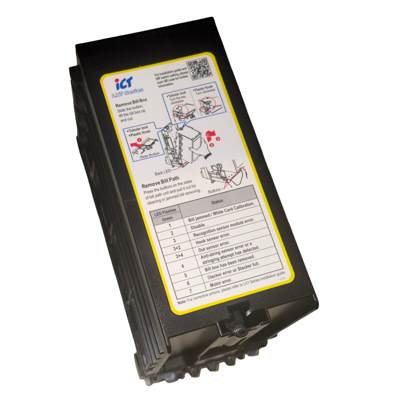 ICT LX7-SS6 LX7 600 Note Cashbox Same Key