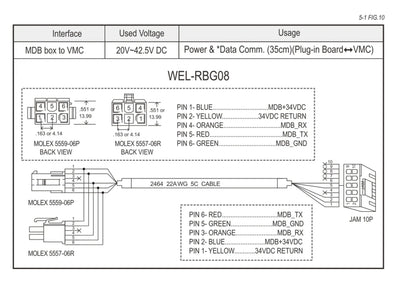 ICT WEL-RBG08 Cable