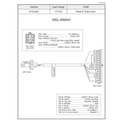 WEL-RM047 ICT Wiring Harness Cable