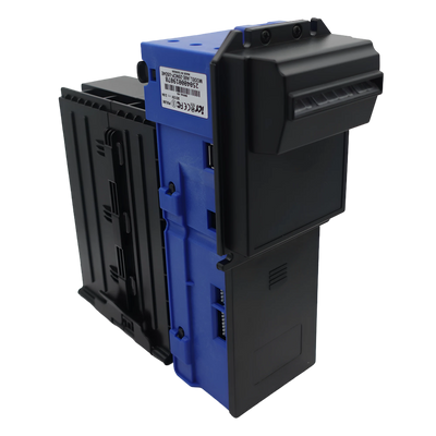ICT A6E-28NCP-USD4-II Bill Acceptor 12V 800 Stacker USD Downstack Bezel side view