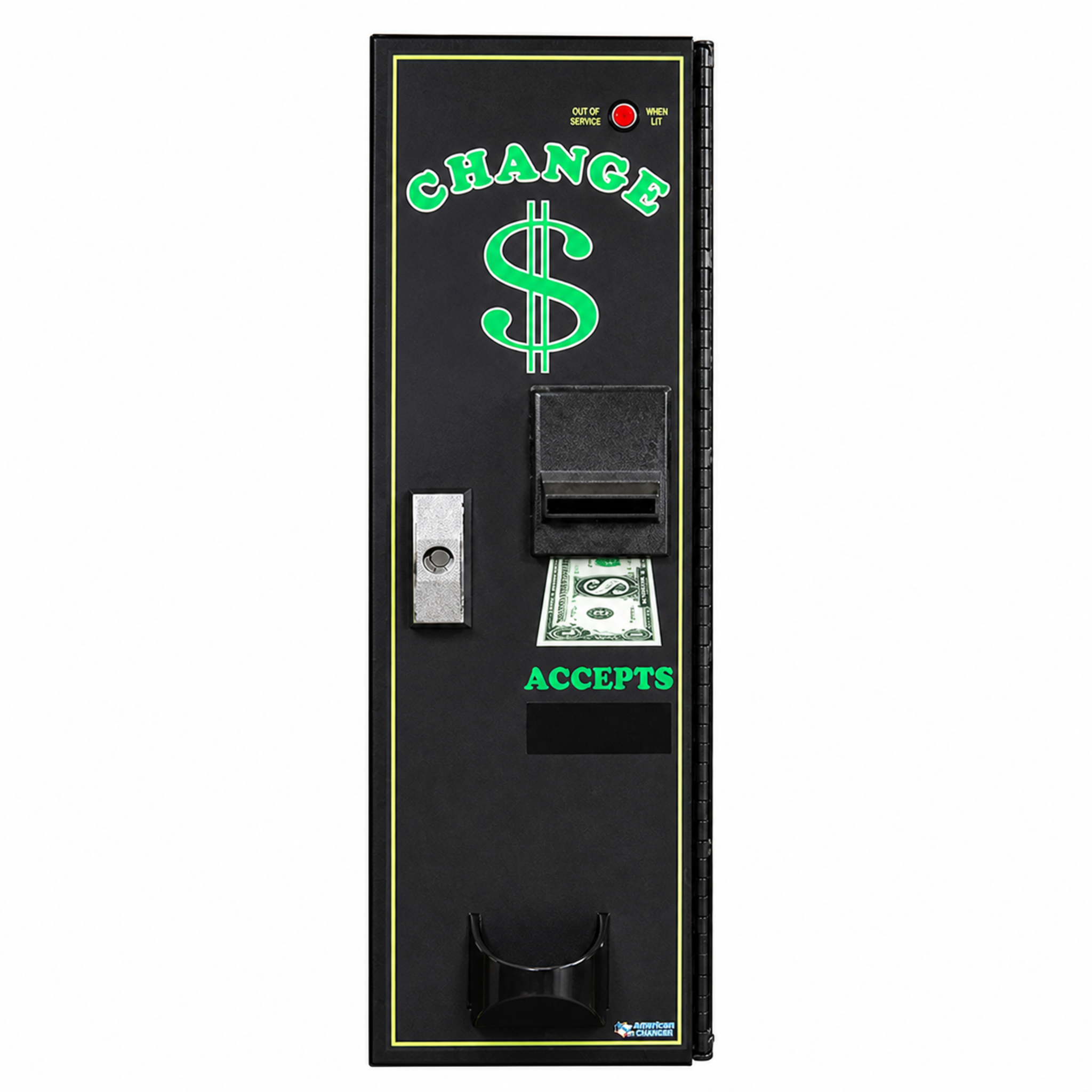 American Changer AC1001 Front Load Bill Changer