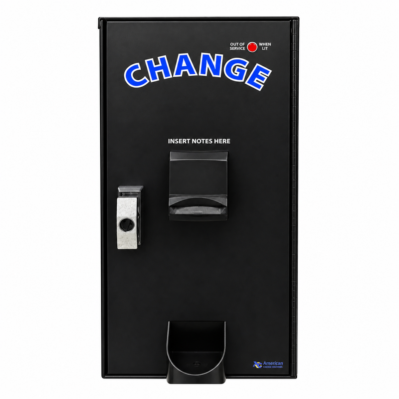 American Changer AC101 Front Load Bill Changer front view