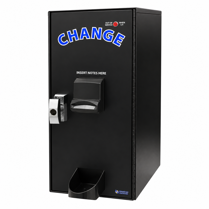 American Changer AC101 Front Load Bill Changer front view
