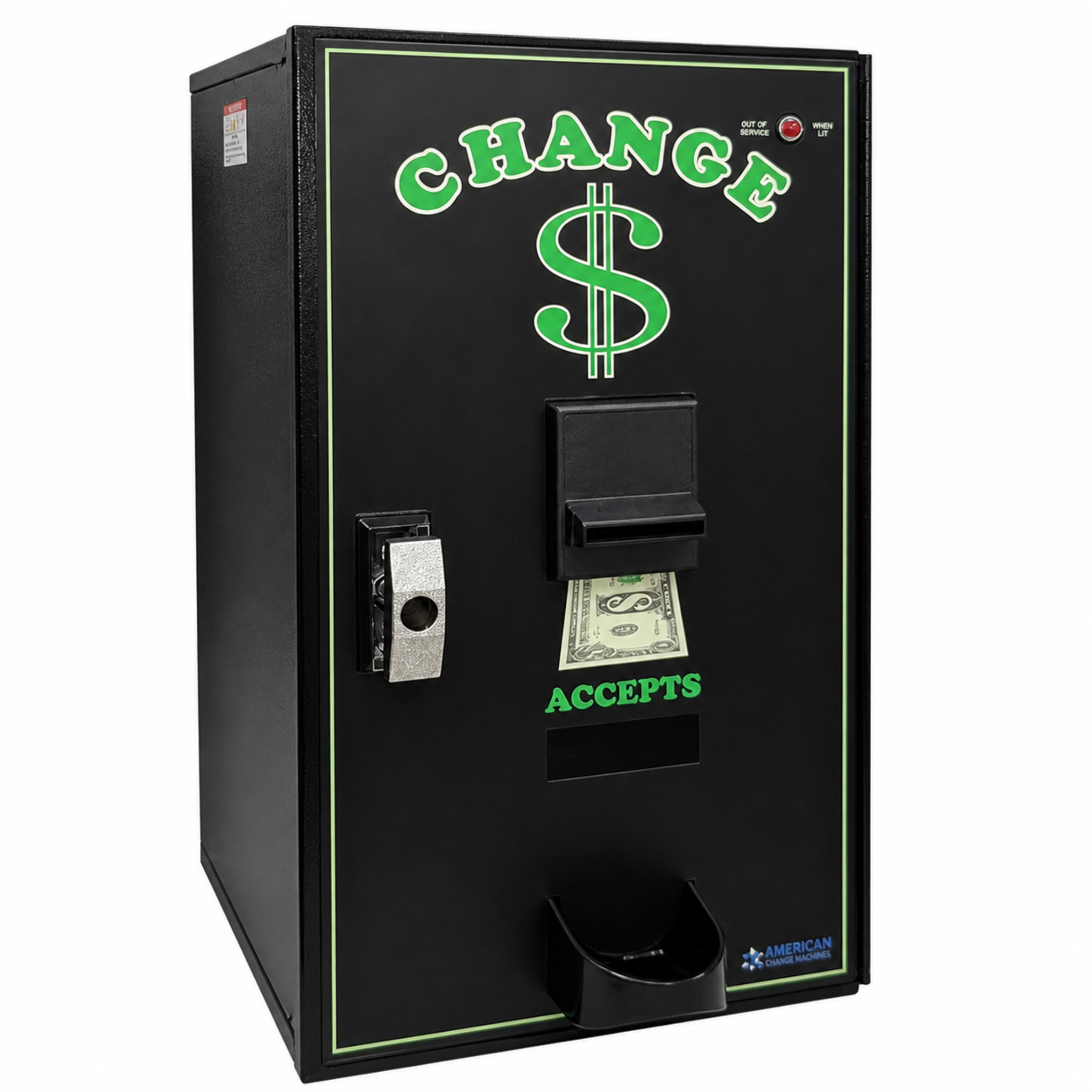 American Changer AC2000 Front Load Bill Changer