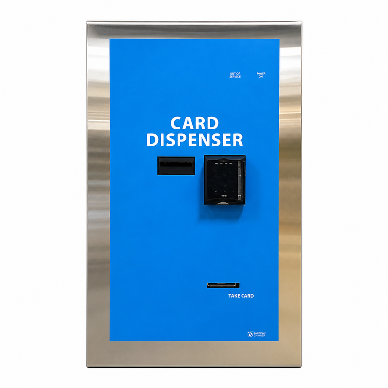 American Changer AC505-CC Pre-Valued Card Dispenser