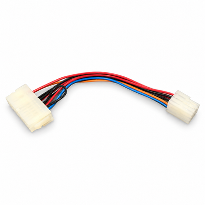 ATX to harness adapter, 20/24-pin ATX connector to 9-pin Molex-style harness connector