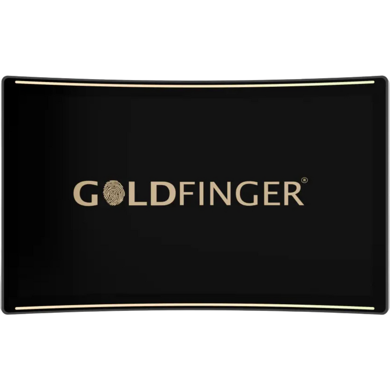 43" Touch C-Curve Monitor with LED by Goldfinger front view