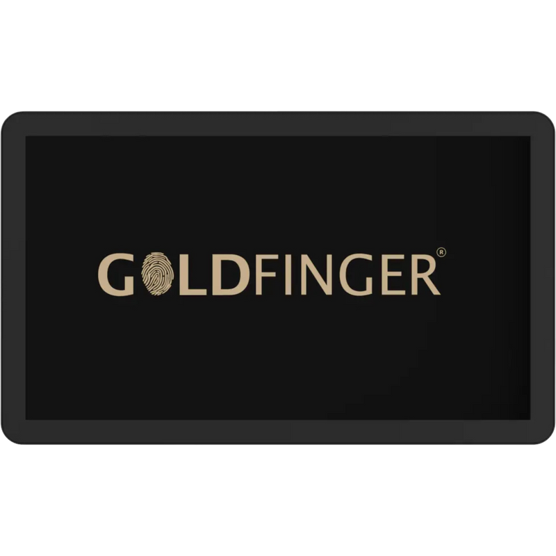 15.6" Touch Monitor by Goldfinger front view