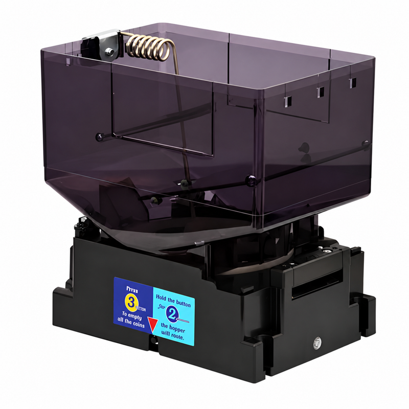 ICT Leonid-EMH-FR5CBR Coin Hopper 12–24V ccTalk Pulse 500 Capacity 20–23mm image 2