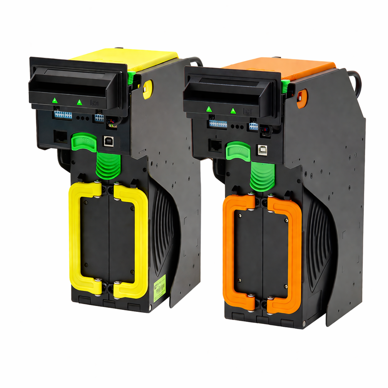 ICT NBA-D10R-5BU-MX5 Bill Validator 12–24V Pulse RS232 RFID Barcode 500 Note MXN