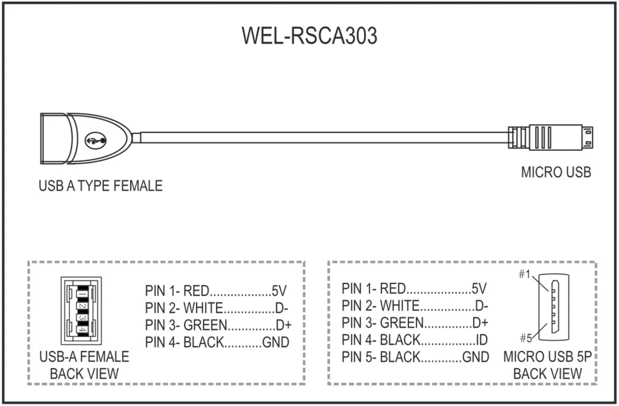 ICT WEL-RSCA303 Cable