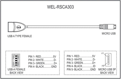 ICT WEL-RSCA303 Cable