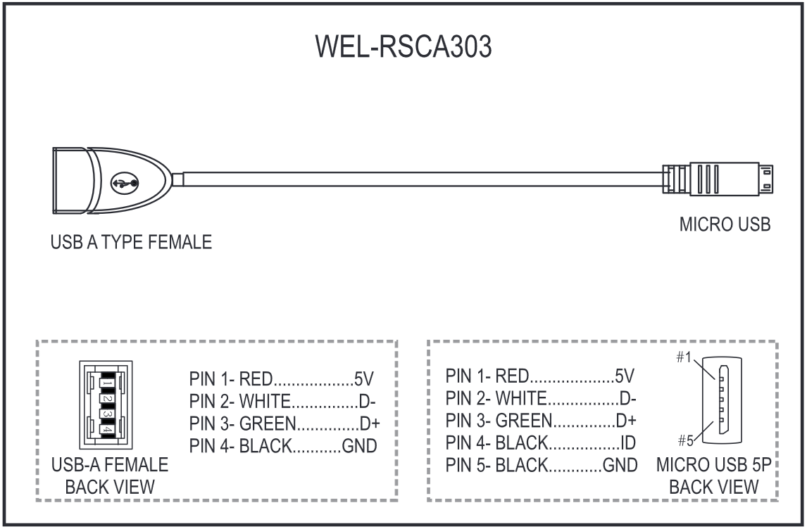 ICT WEL-RSCA303 Cable