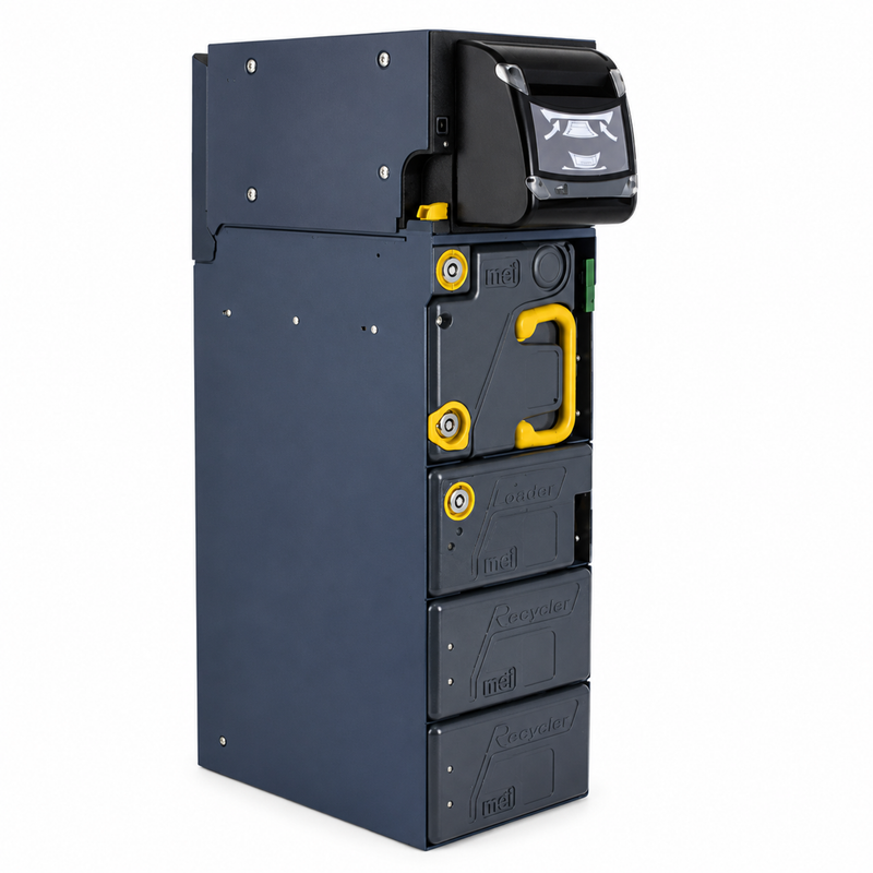 MEI BNR430 S Full Unit Main Module B2 with Chassis Banknote Recycler side view